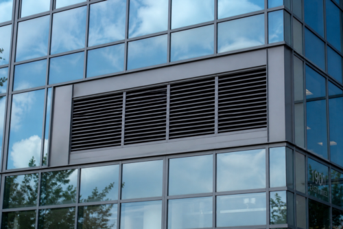 Curtain louvers