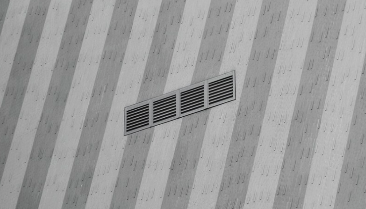 Louvers on a wall